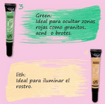 Correctores Líquidos x6 Tonos Profesionales